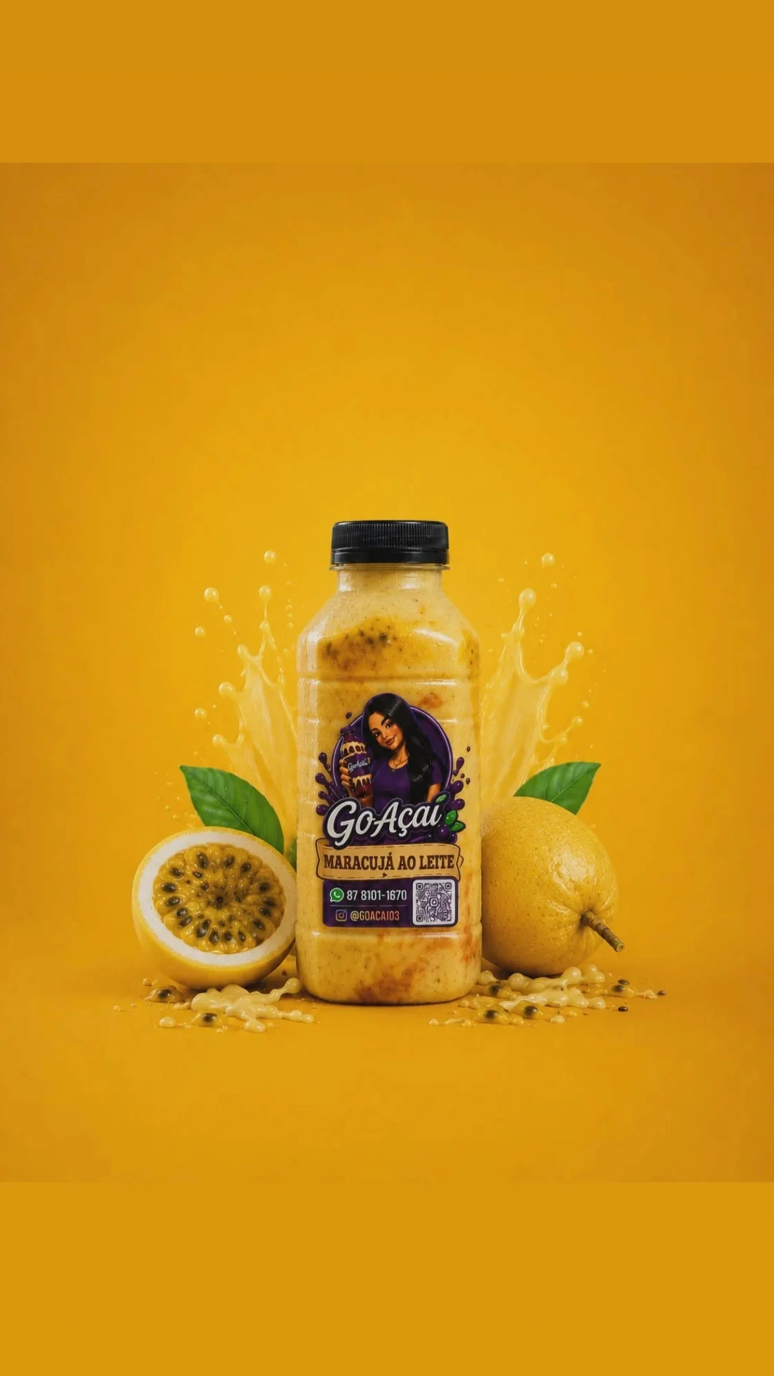 Maracujá ao leite 400ml