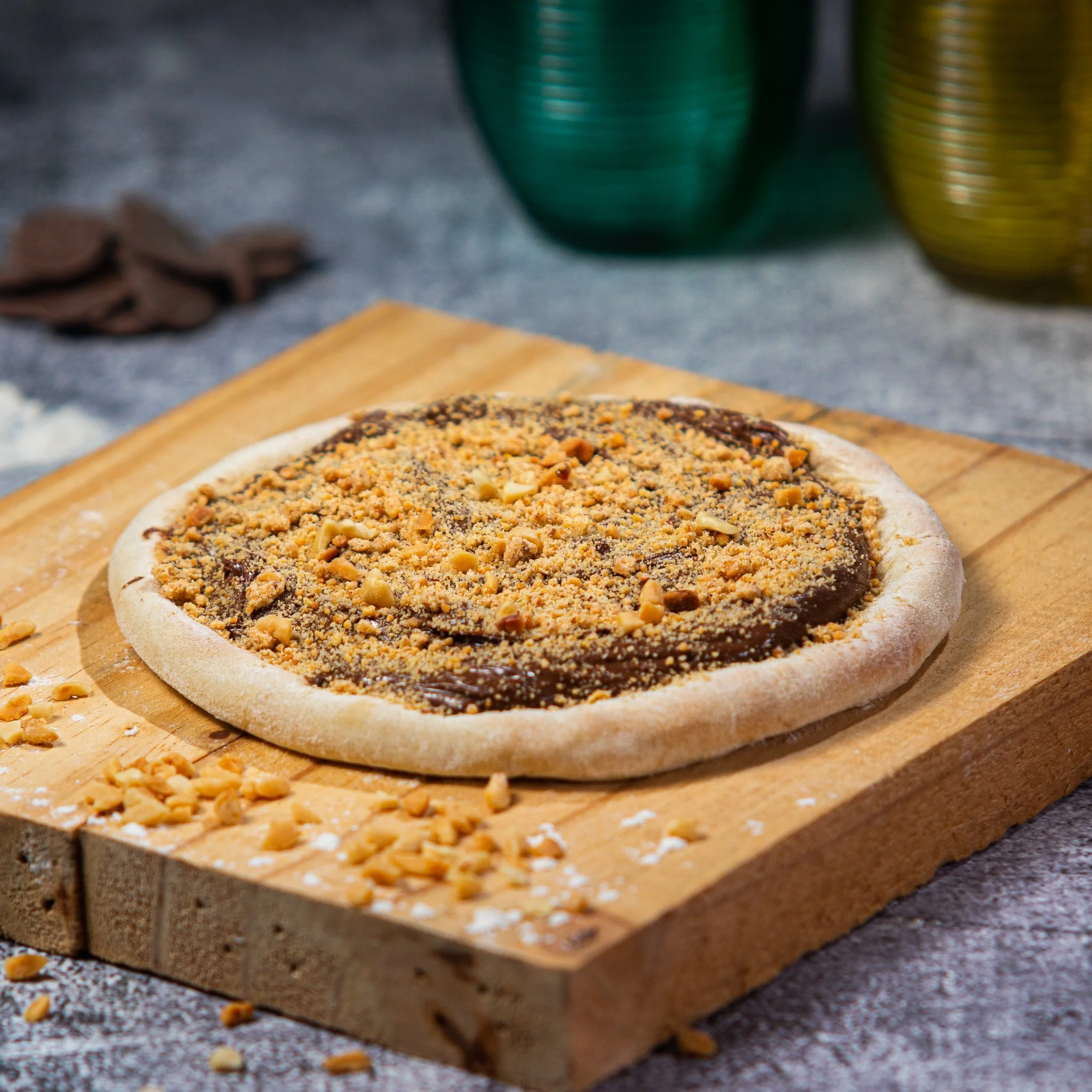 Pizza de amendoim
