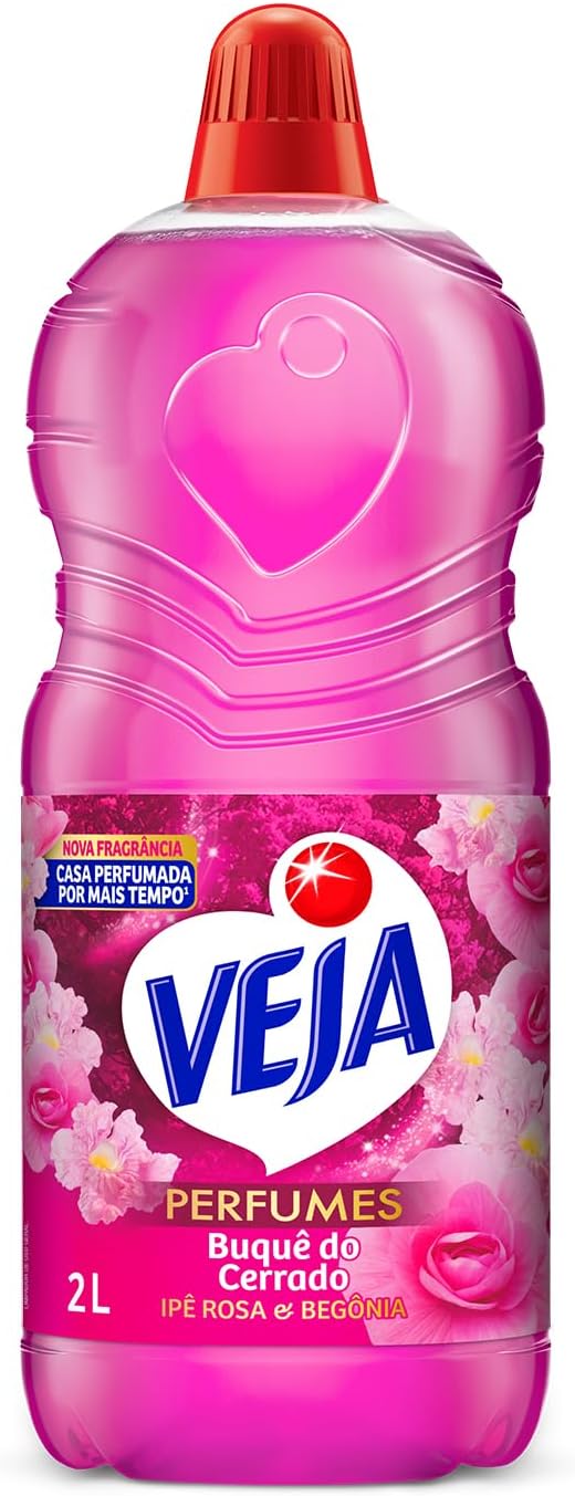 Veja Flores do Mediterrâneo - Limpador Perfumado, 2L