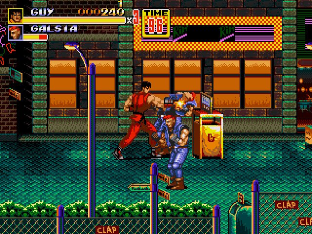 Streets of Rage 2 - Final Fight - hack