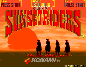 Sunset Riders - arcade